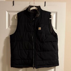 Carhartt Black Montana Women's Puffer Vest - Insulated - Reversible